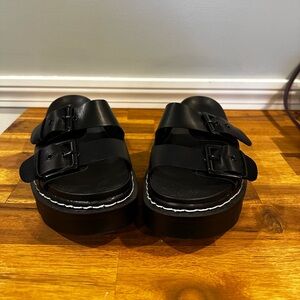 Madden Girl platform slides